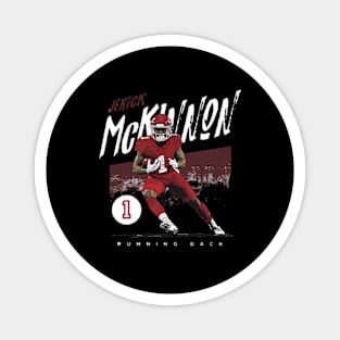 Jerick Mckinnon Kansas City Grunge Magnet